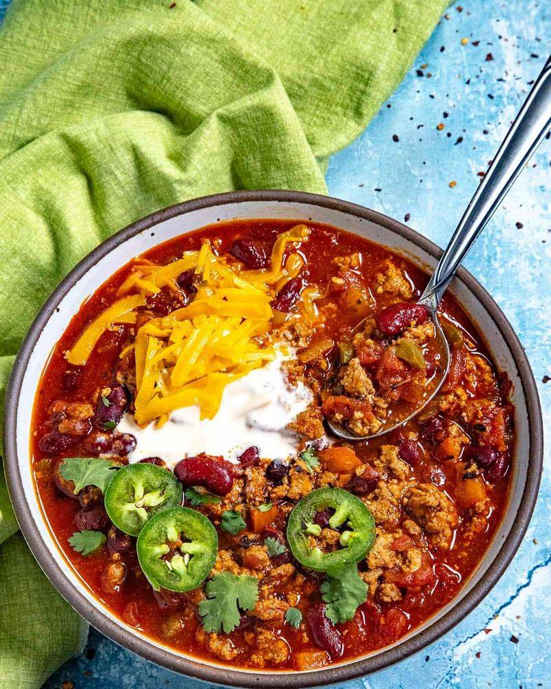 Spicy Turkey Chili