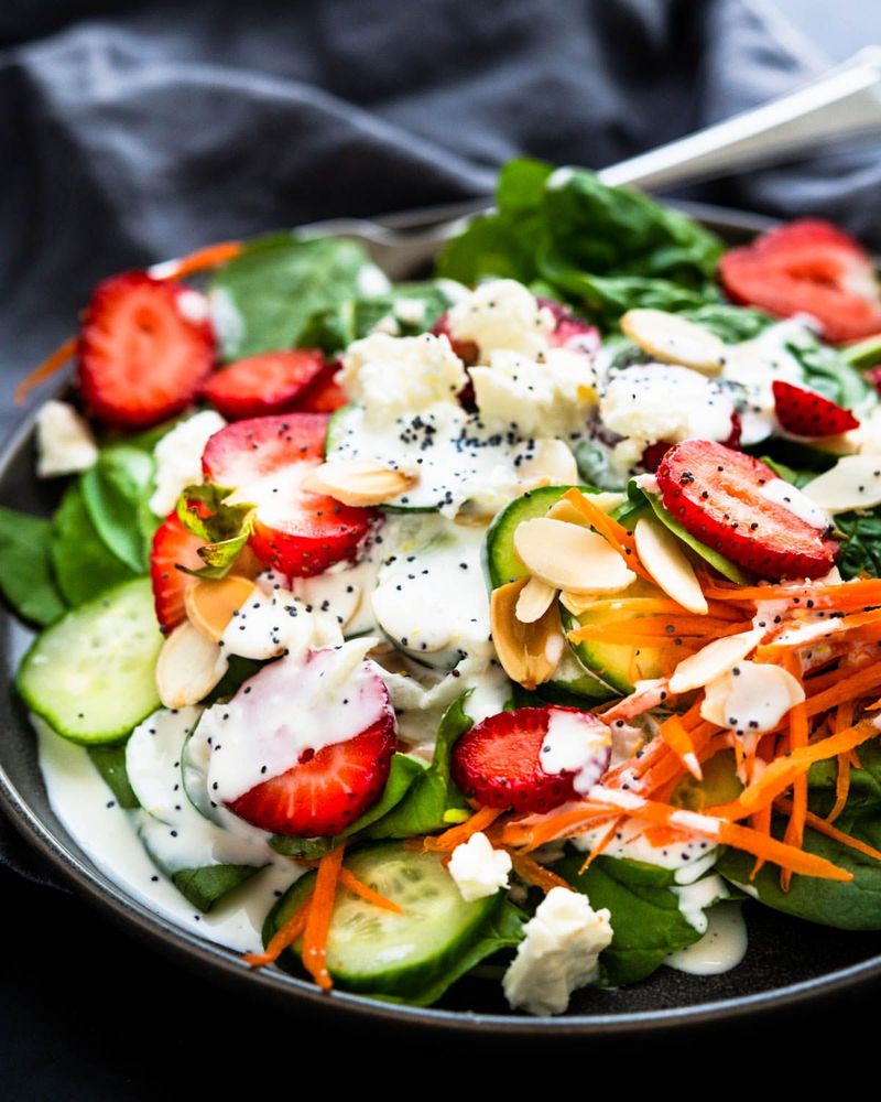 Spinach and Strawberry Salad