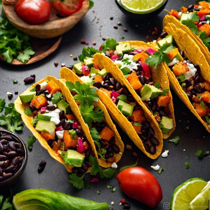 Sweet Potato and Black Bean Tacos