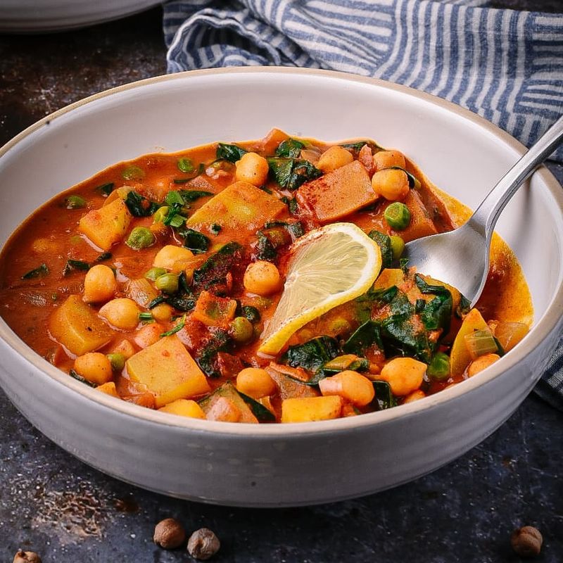 Sweet Potato and Chickpea Curry