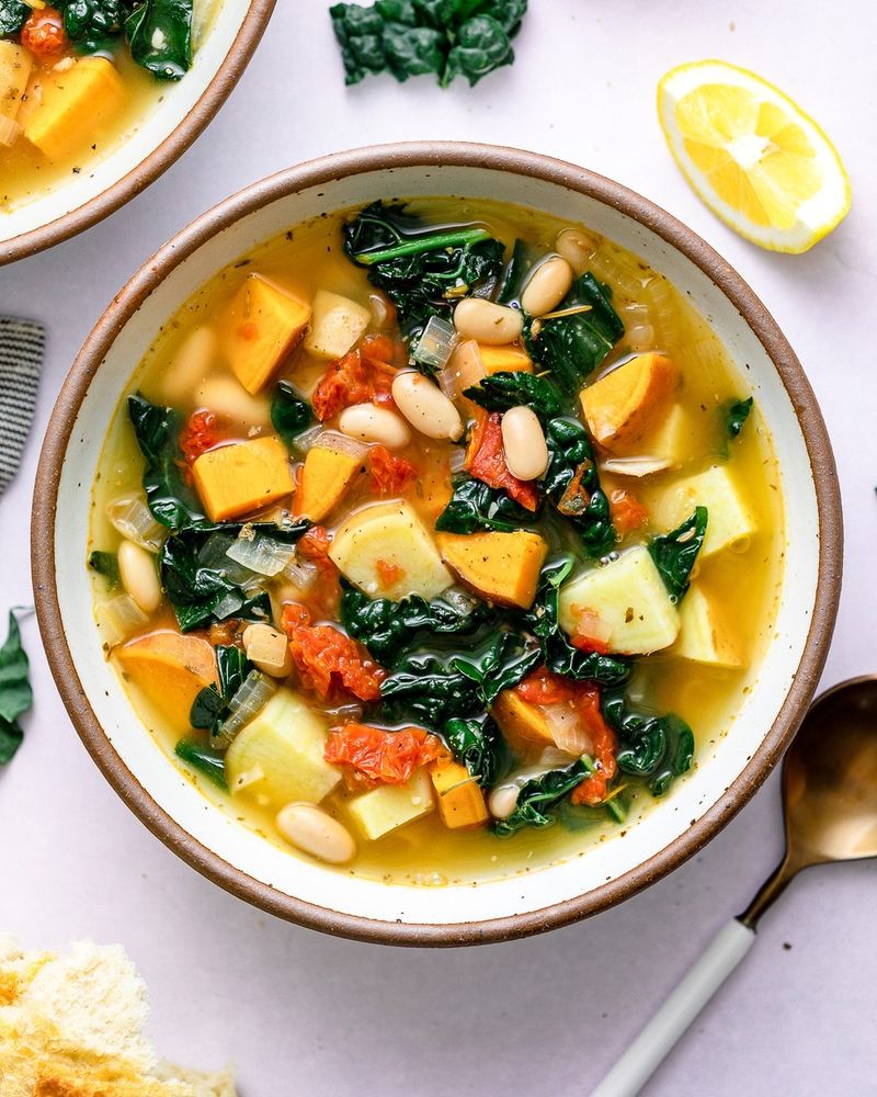 Sweet Potato and Kale Soup