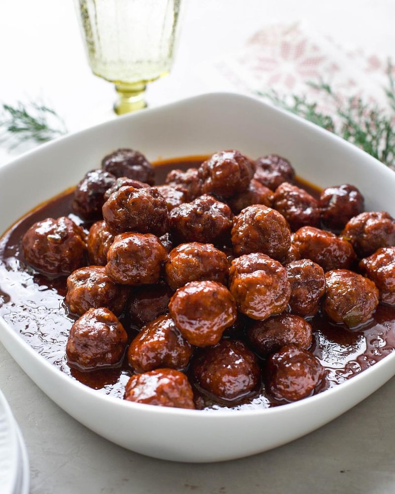 Sweet and Spicy Meatballs