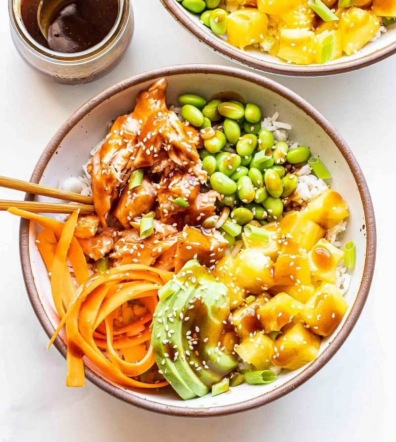 Teriyaki Salmon Bowl
