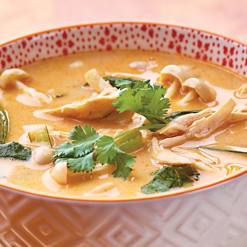 Thai Coconut Curry Soup