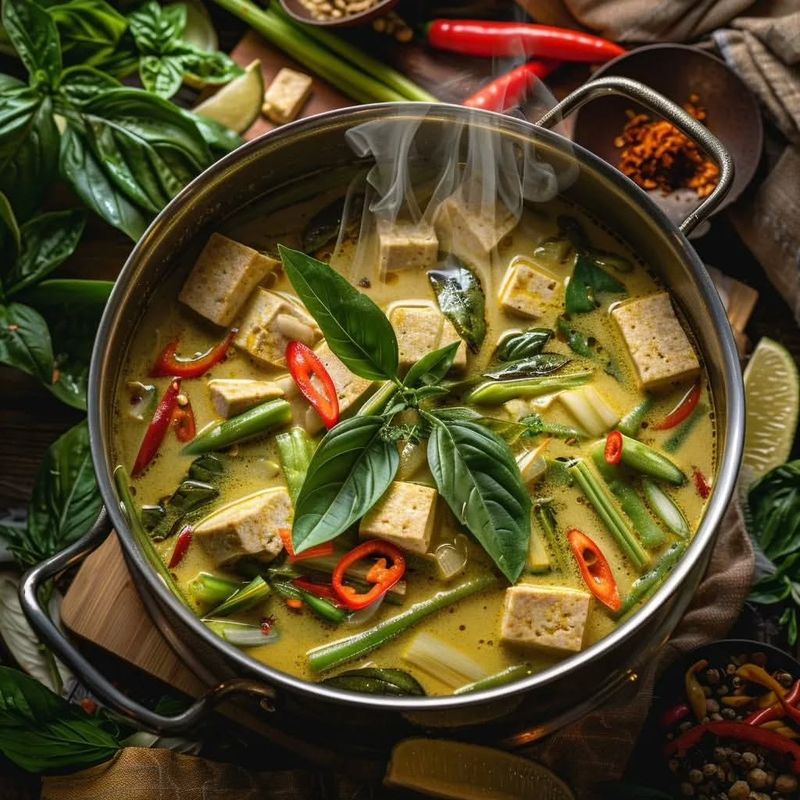 Thai Green Curry with Tofu