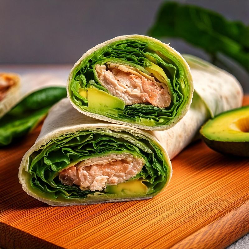 Turkey and Spinach Wrap