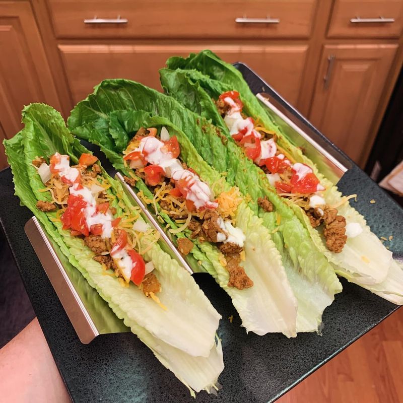 Use Lettuce Leaves Instead of Tortillas