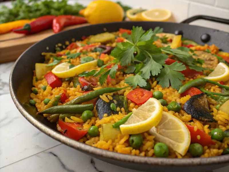 Vegetable Paella