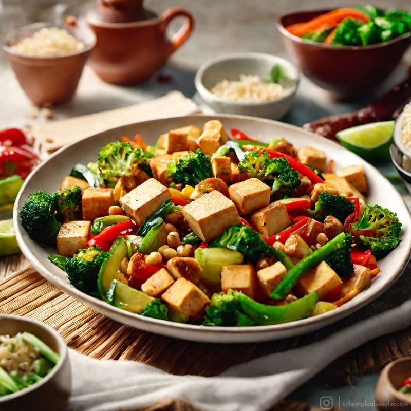 Vegetable Stir Fry with Tofu