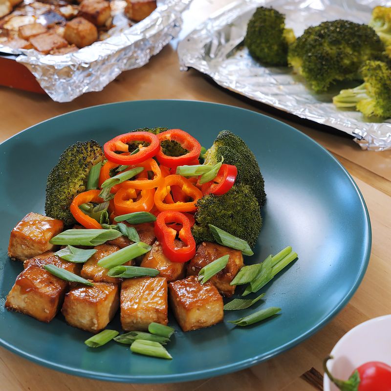 Vegetable and Tofu Stir-Fry