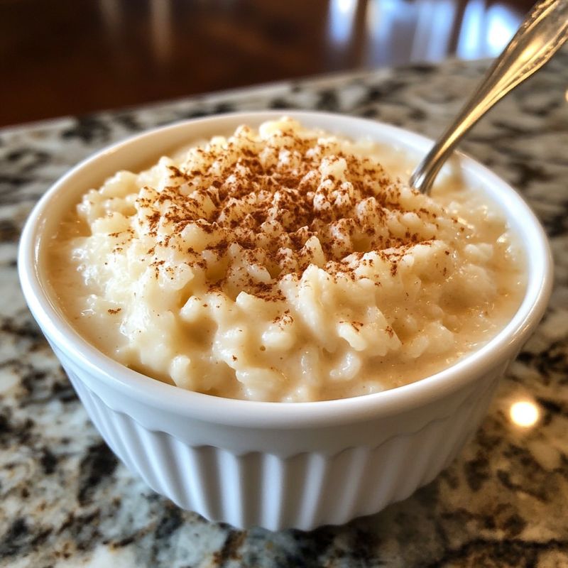 Warm Rice Pudding