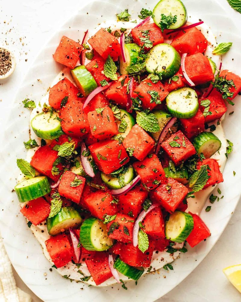 Watermelon Feta Salad