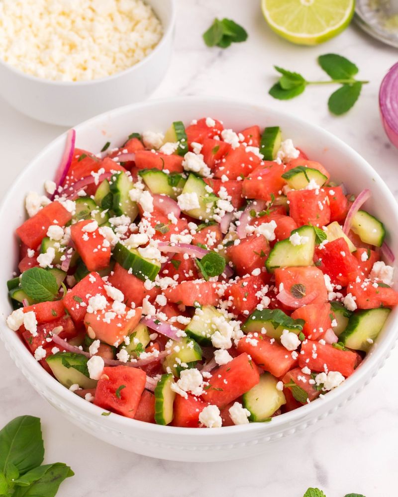 Watermelon and Feta Salad