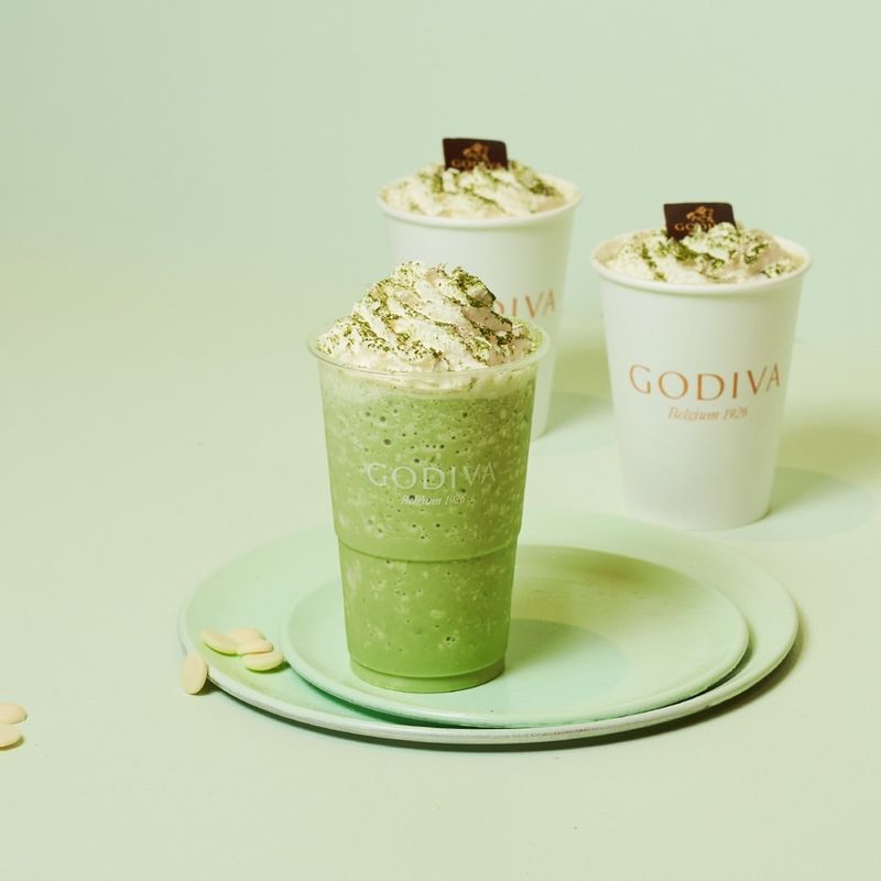 White Chocolate Matcha Latte