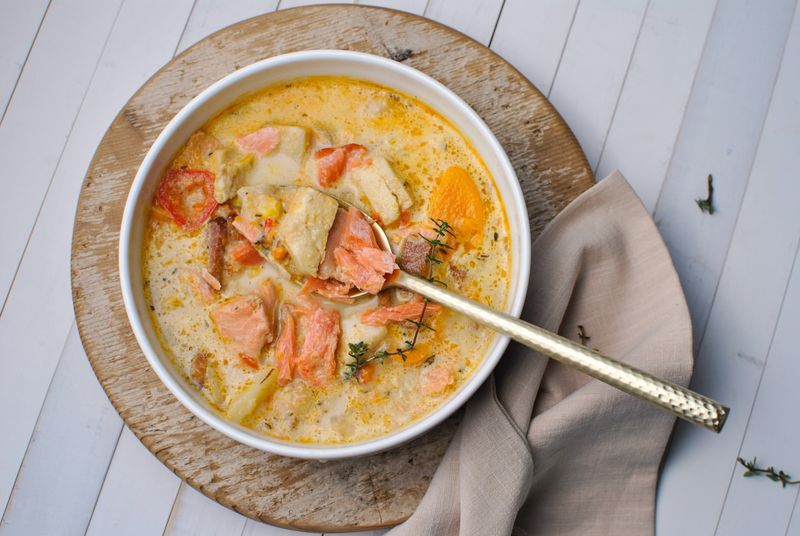 Alaska: Salmon Chowder