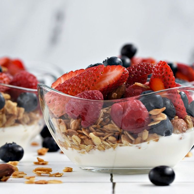 Yogurt and Berry Parfait