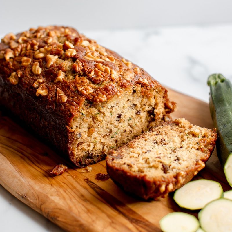 Zucchini Bread with Walnuts