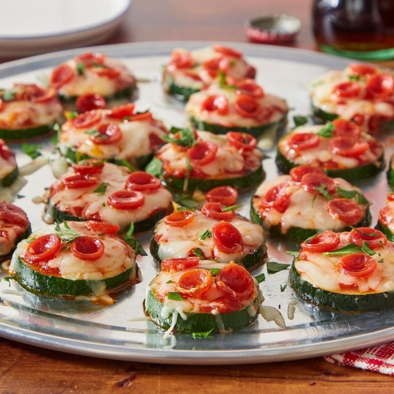 Zucchini Pizza Bites