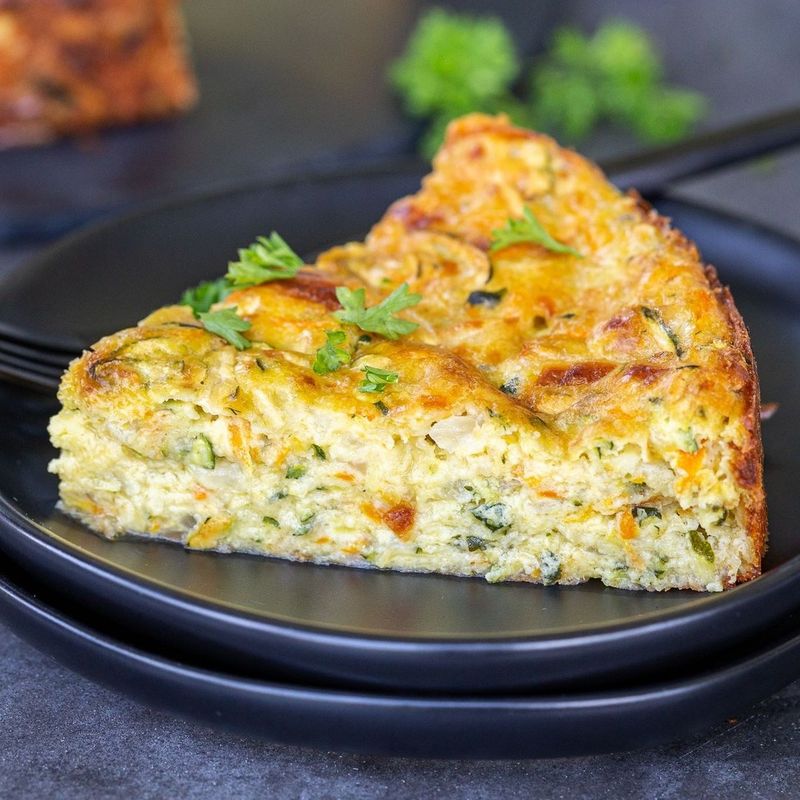 Zucchini and Cheese Frittata