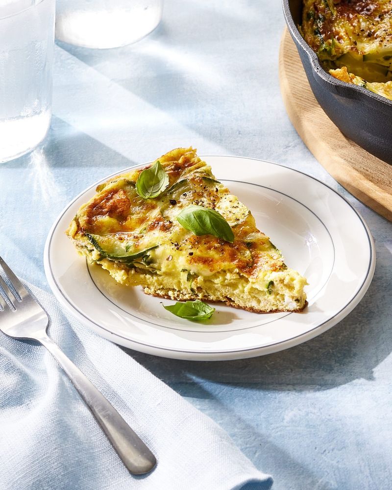 Zucchini and Cheese Frittata