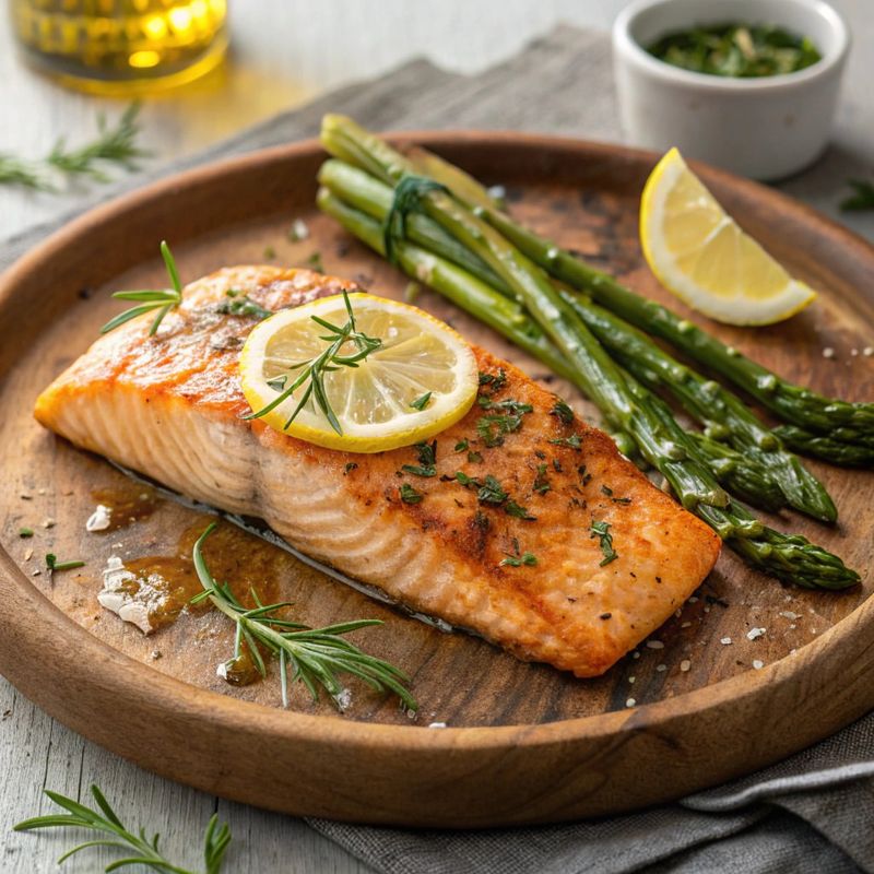 Grilled Lemon Herb Salmon