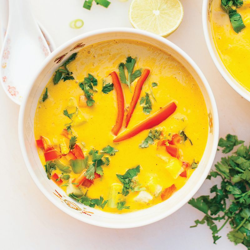 Coconut Milk Curry Soup