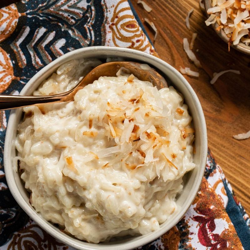 Instant Pot Coconut Rice Pudding