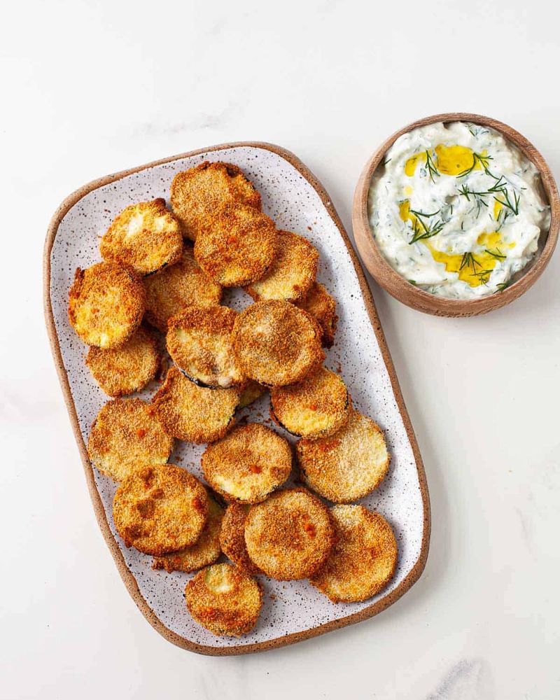 Air Fryer Zucchini Chips