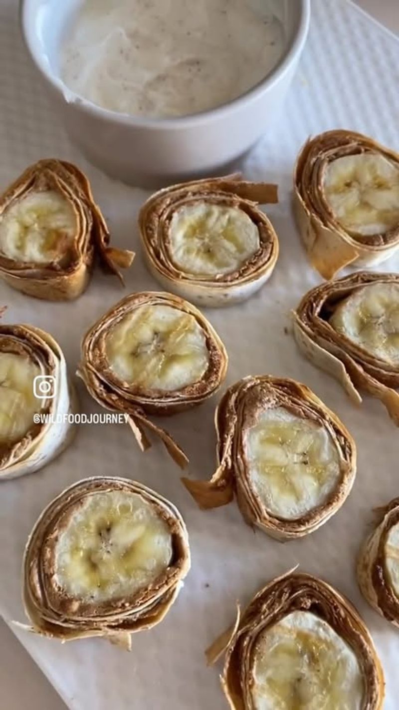 Almond Butter and Banana Wrap