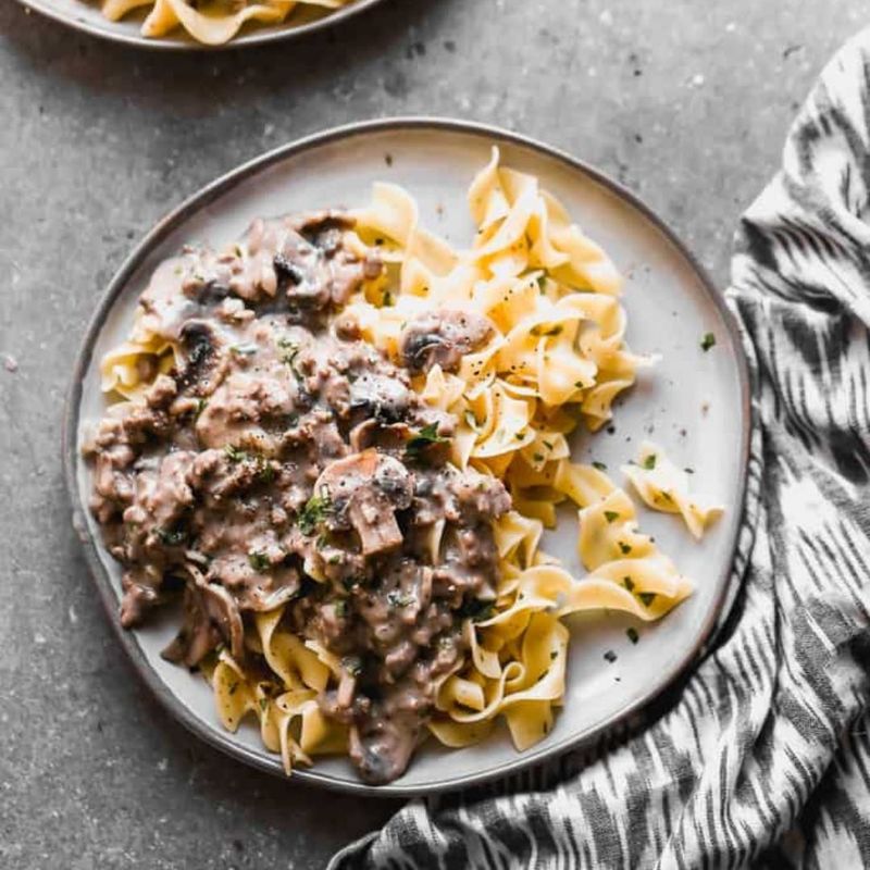 Beef Stroganoff