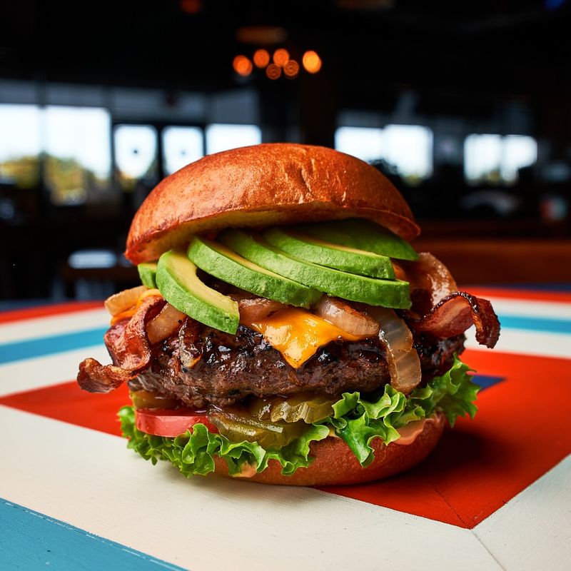 Avocado Bacon Burger