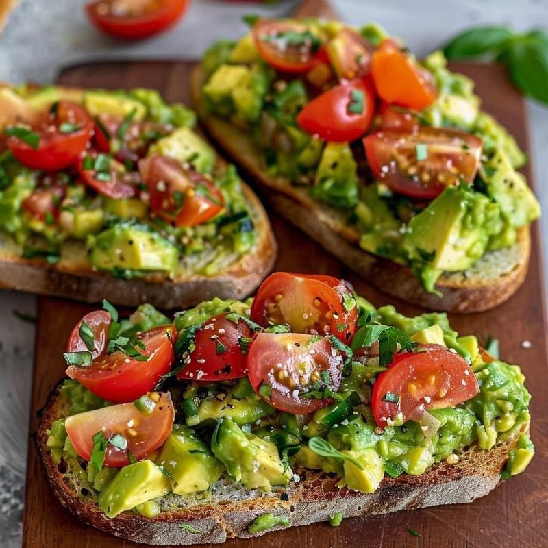 Avocado Bruschetta