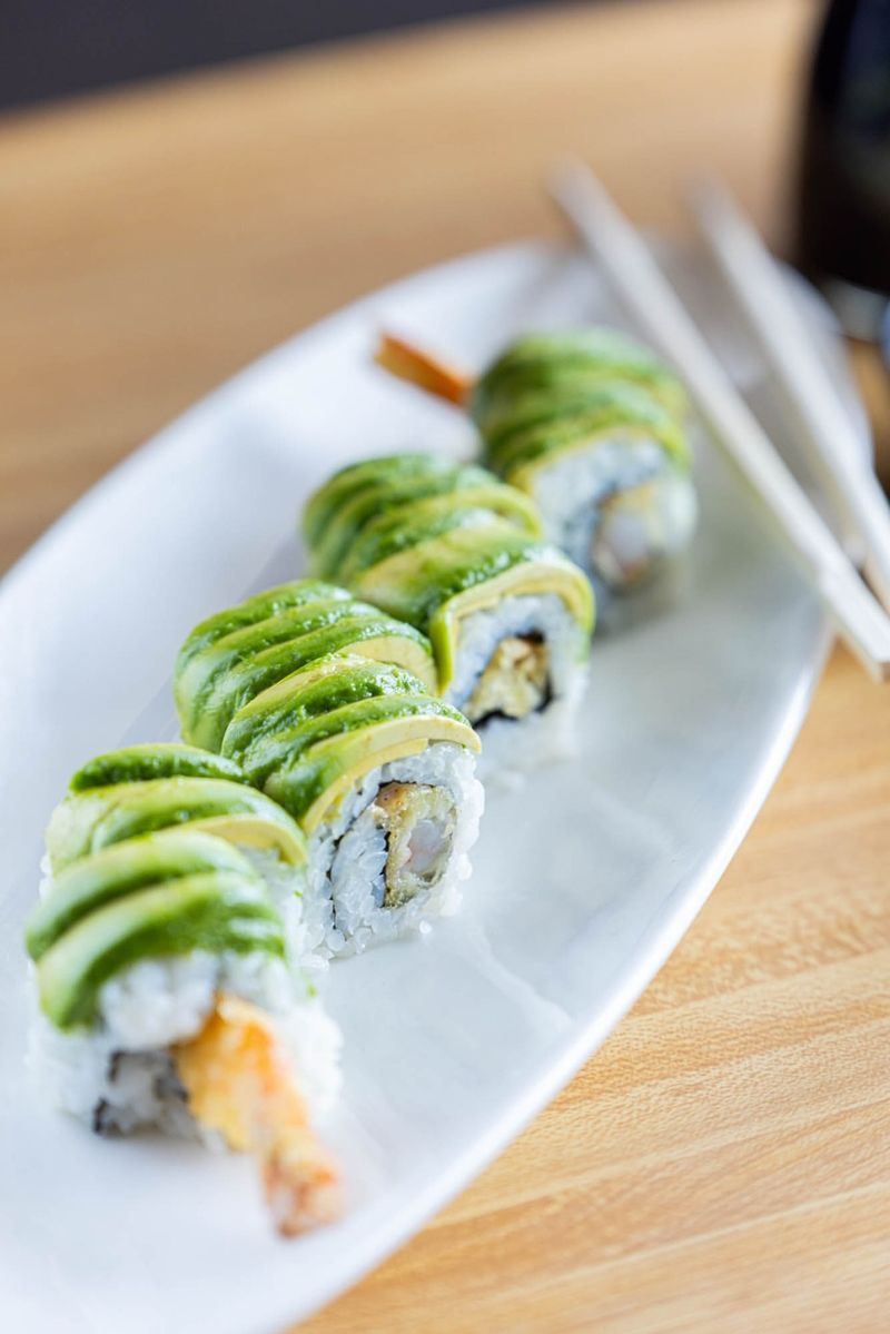 Avocado Sushi Rolls