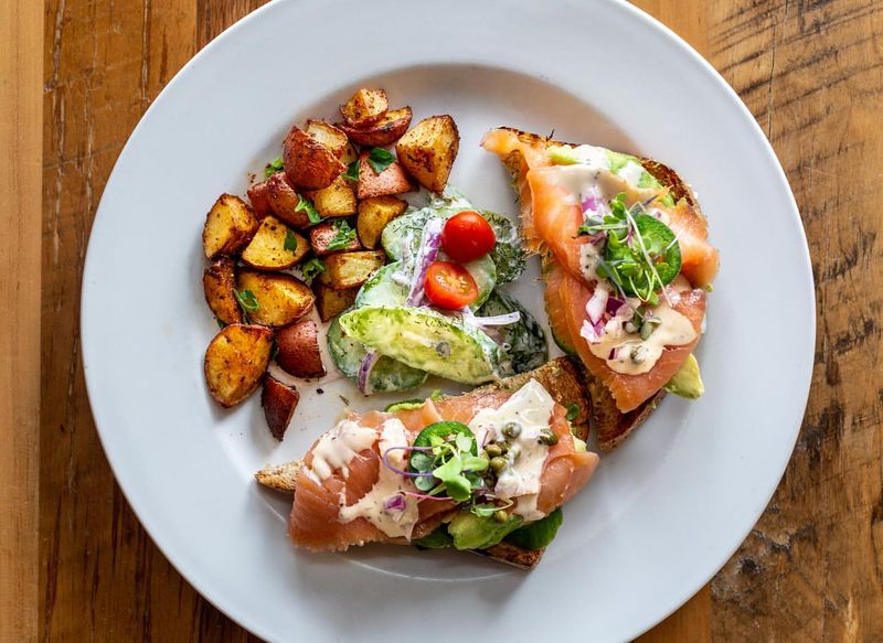 Avocado Toast with Smoked Salmon