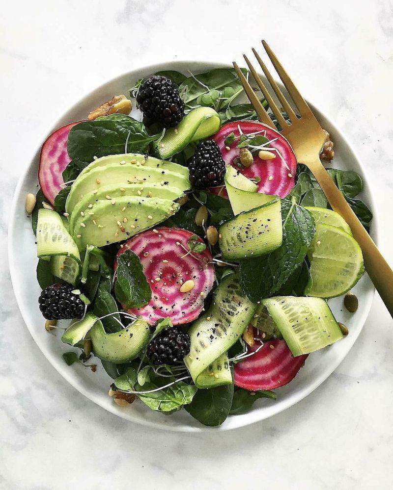 Avocado and Berry Salad