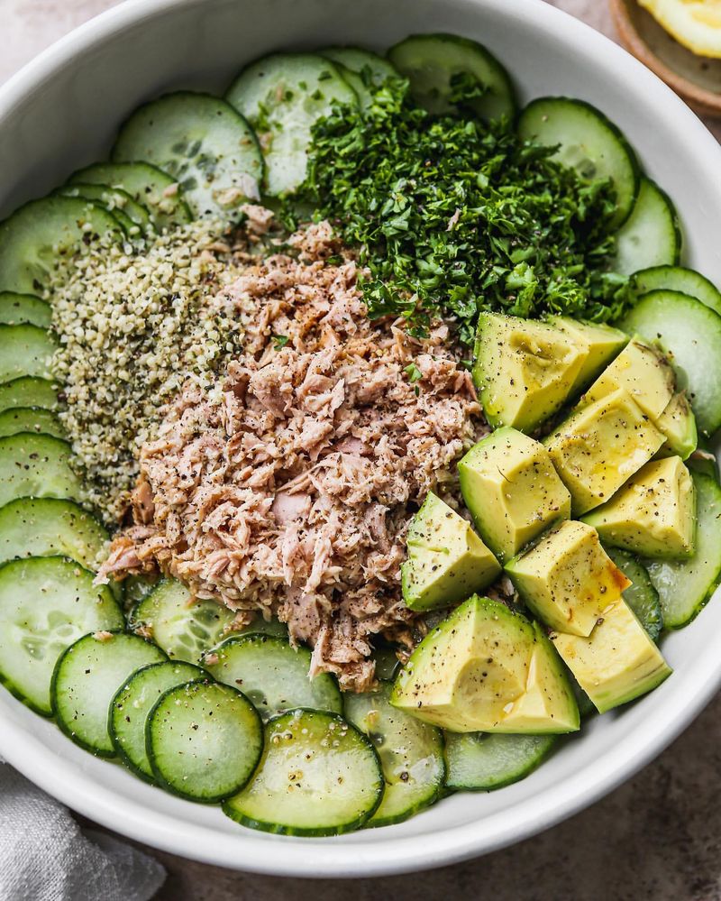 Avocado and Tuna Salad