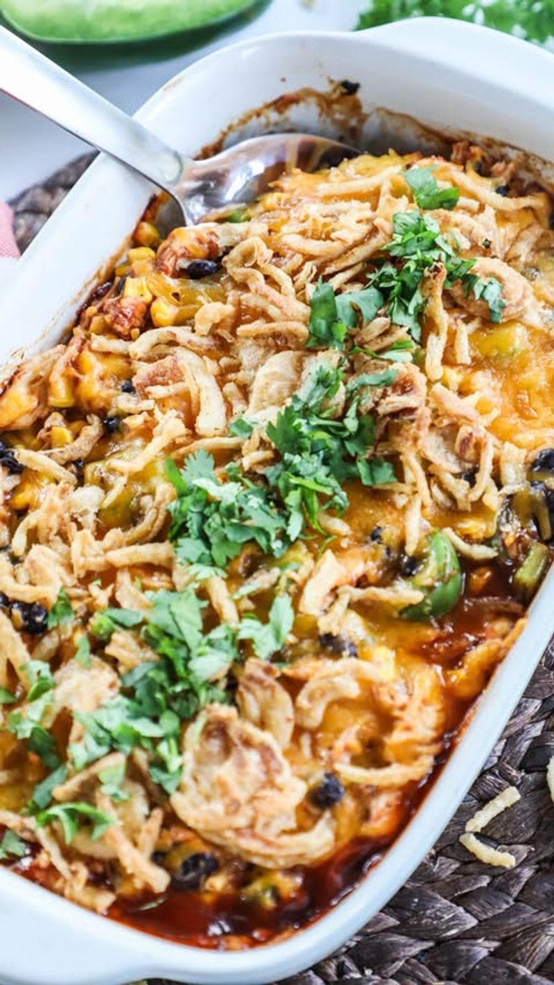 BBQ Chicken Casserole