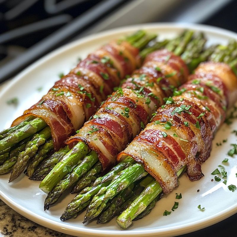 Bacon-Wrapped Asparagus