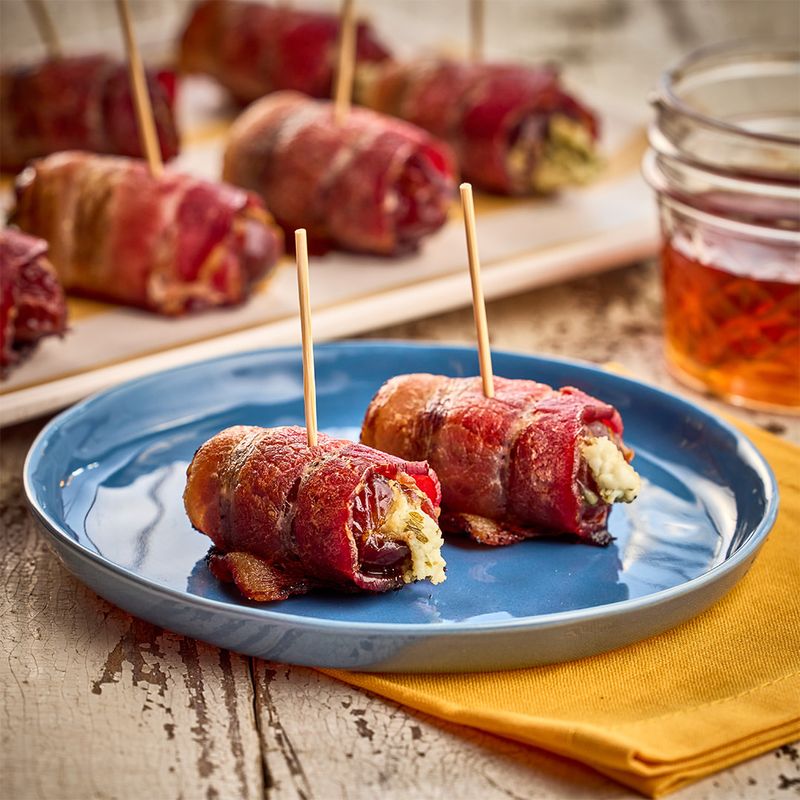 Bacon-Wrapped Dates