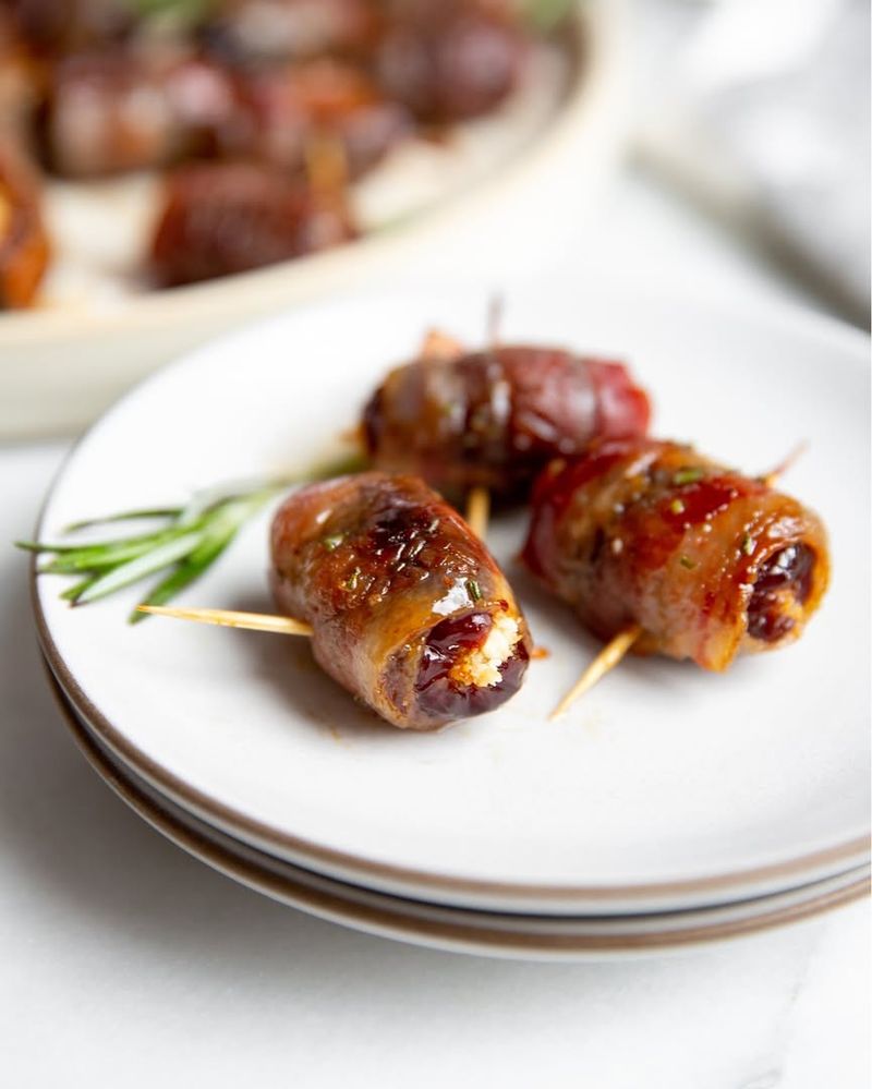 Bacon-Wrapped Dates