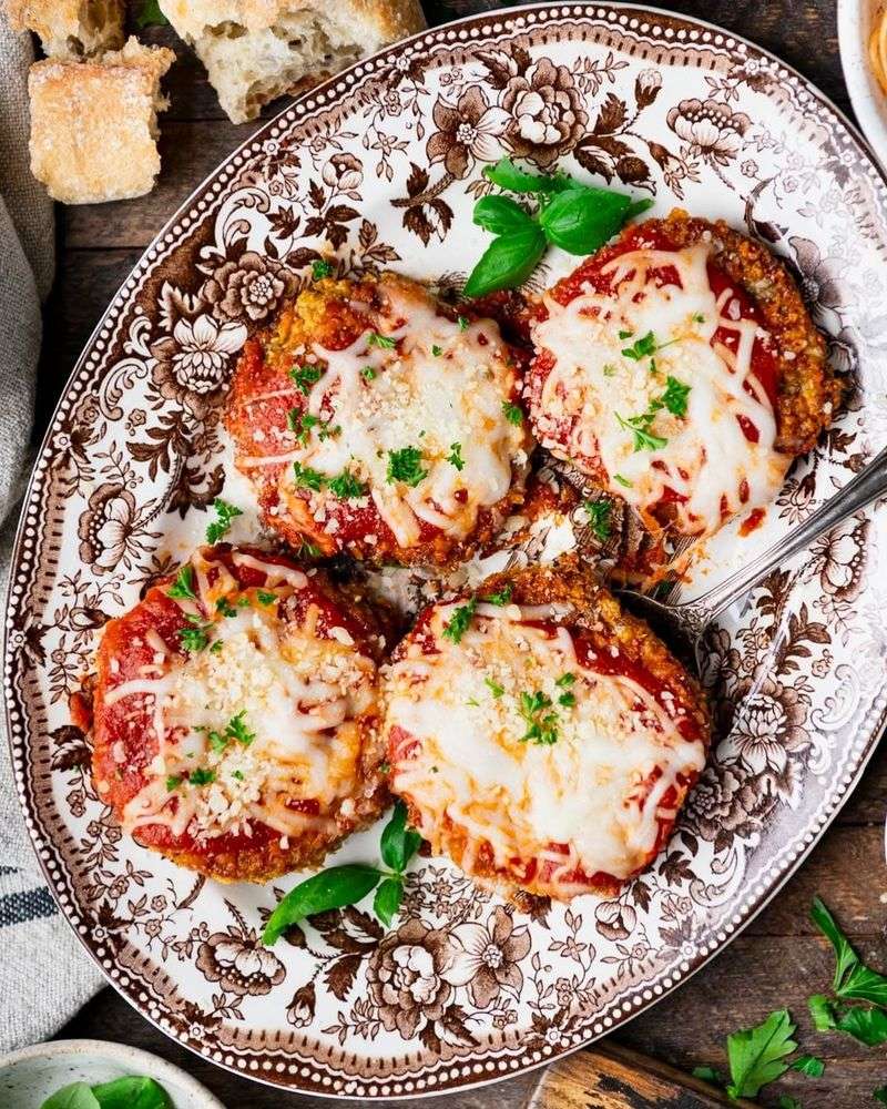 Baked Eggplant Parmesan