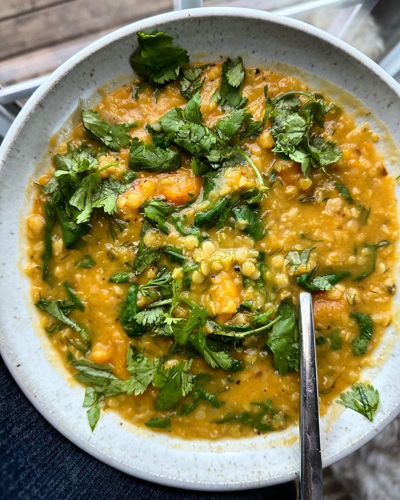 Lentil and Spinach Soup