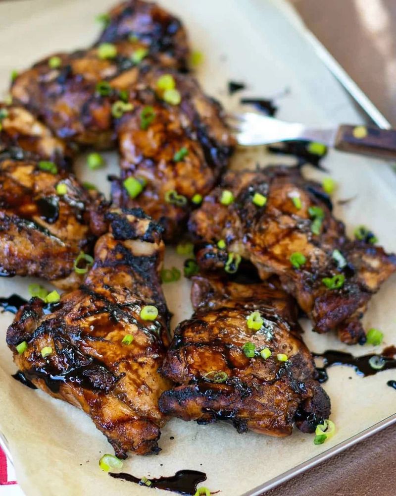 Balsamic Glazed Chicken Thighs