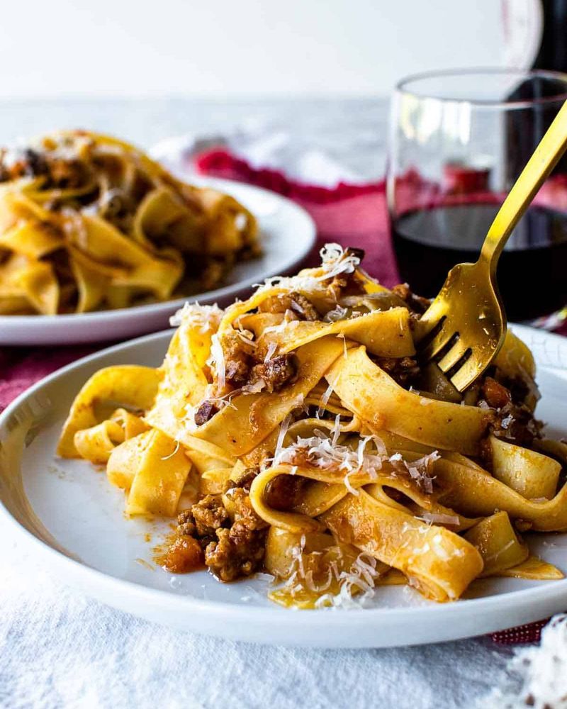 Beef Bolognese Tagliatelle