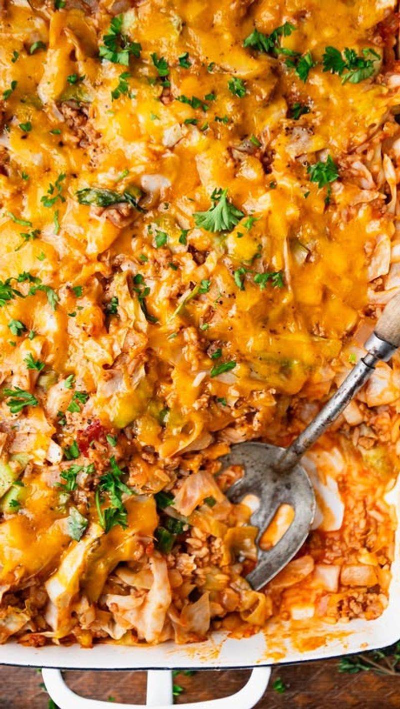 Beef Cabbage Roll Casserole