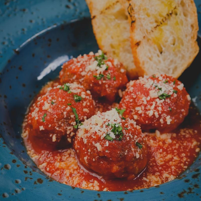 Beef Meatballs with Marinara Sauce