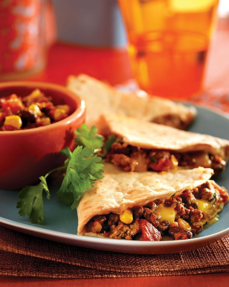 Beef Quesadillas