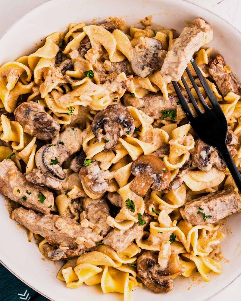 Beef Stroganoff