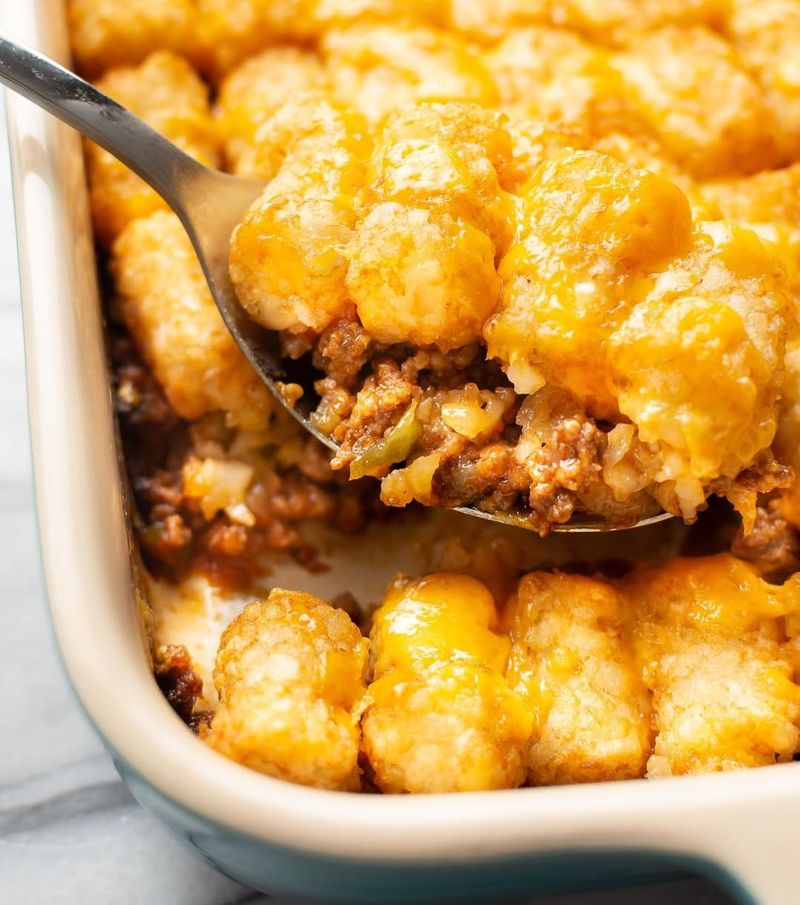 Beef Tater Tot Casserole