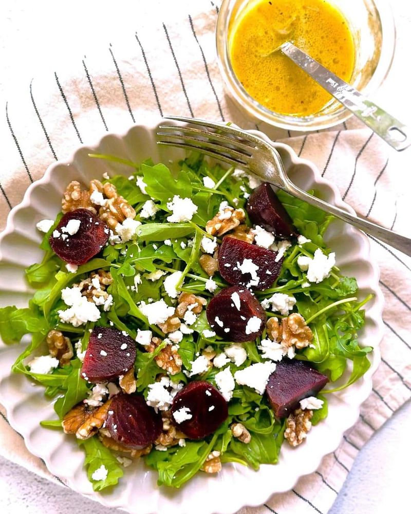 Beetroot and Walnut Salad